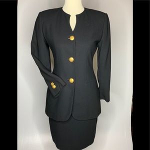 CASUAL CORNER SUIT 2 pcs,  SIZE 2P BLACK 2pcs